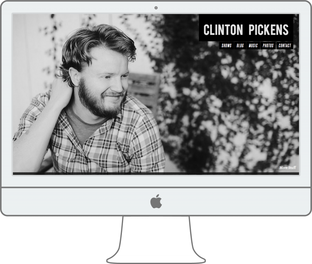 Clinton Pickens - Website